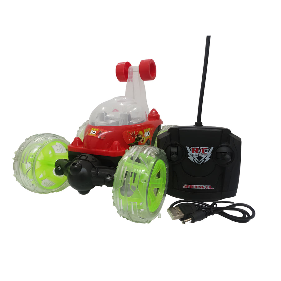 Remote Control 360 Degree Twisting Stunt Car Multicolors