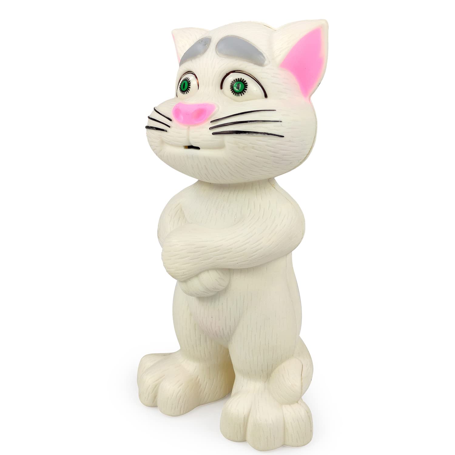 Intelligent Talking Tom Cat, Speaking Robot Cat Repeats What You Say, Touch Recording Rhymes and Songs, Musical Cat Toy for Kids