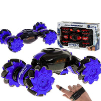 Stunt Car Twisting Drift Gesture Sensor Watch Control Toy Cars Flips with Lights Music
