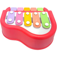 2-in-1 Xylophone &amp; Piano Musical Toy for Kids – Colorful Keys, Mallets &amp; Crisp Tones | Safe Musical Development Toy for Ages 1+
