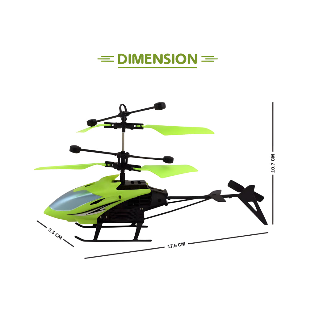 Exceed Helicopter Remote Control and Hand Sensor Charging Helicopter Toys with 3D Light Toys for Kids