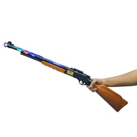AK-818 Machine Gun Toy for Kids – With LED Lights, Music, Realistic Vibration &amp; Detachable Strap
