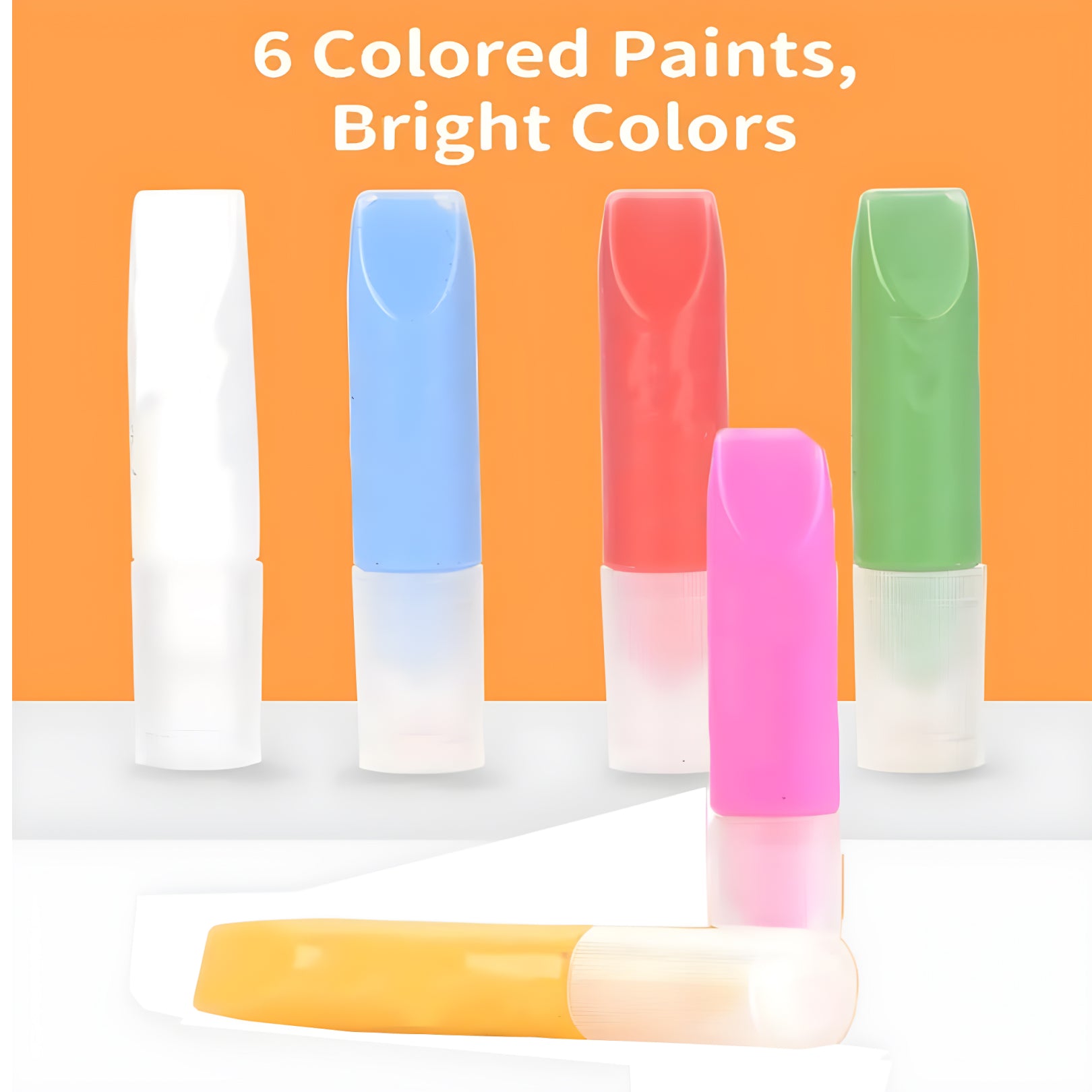 DIY Crystal Pendant Art Kit for Kids – 6 Paints, 6 Pendants & Accessories