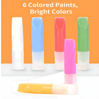 DIY Crystal Pendant Art Kit for Kids – 6 Paints, 6 Pendants & Accessories
