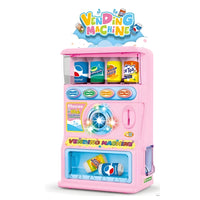Interactive Vending Machine Toy for Kids – Lights, Sounds & Play Coins | Pretend Drink Dispenser with Beverage Cans
