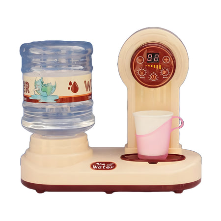 Touch Water Dispenser Toy for Kids – Real Water Simulation with Lights, Sound & Timer | Interactive Role Play Kitchen Toy for Ages 3+