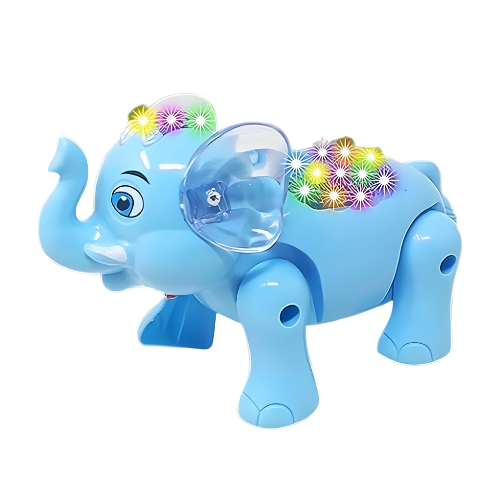 Musical Dancing Elephant Toy with Flashing Lights and Realistic Sounds, Musical Toys for Boys & Girls