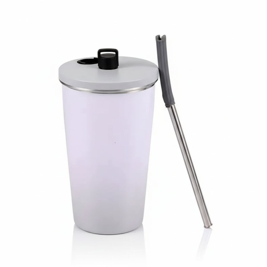 Gradient Insulated Steel Tumbler | 600ml | Double Wall | Hot & Cold | Premium Design