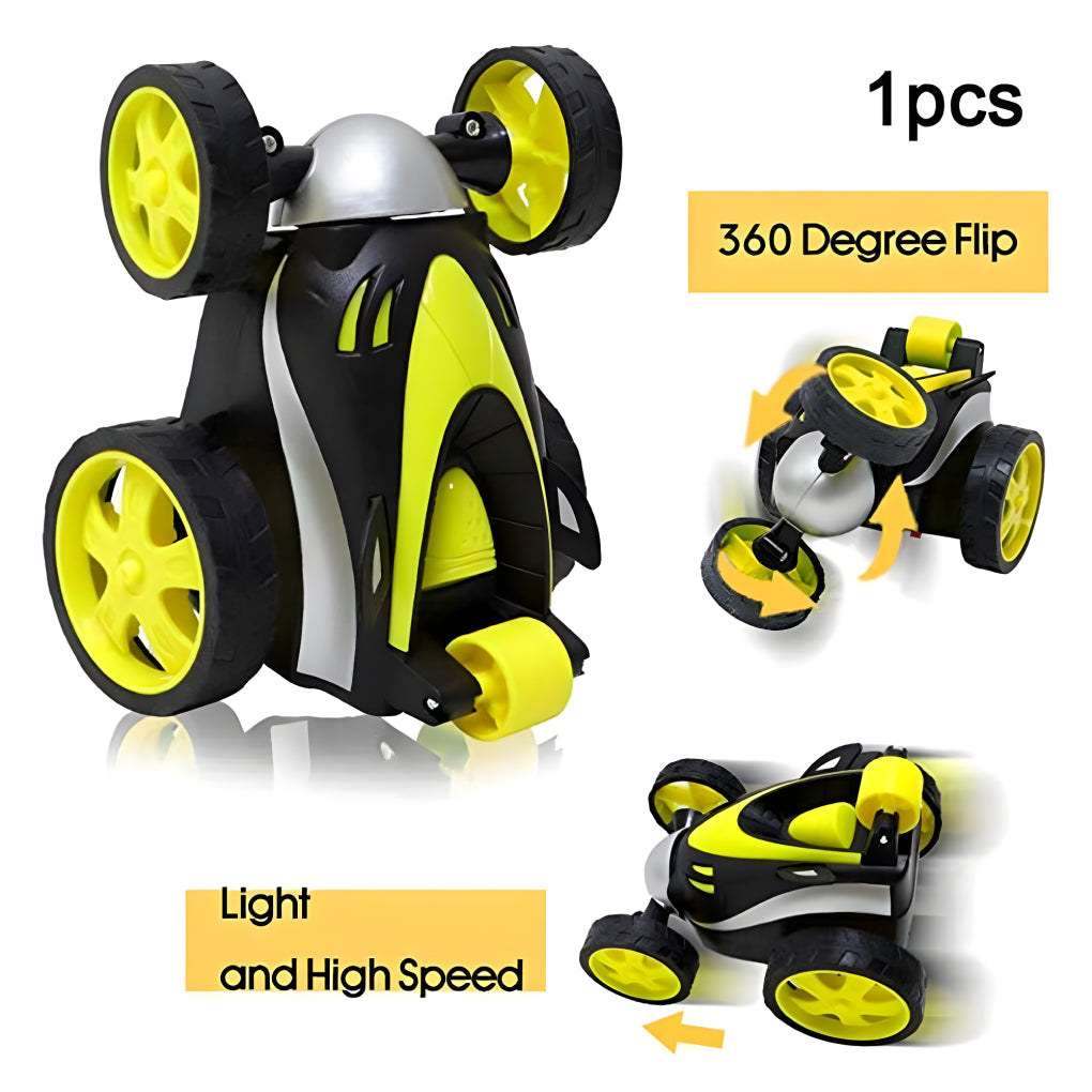 Stunt Car Remote Control Rechargeable Car 360 Degree Spinning Toy for Kids