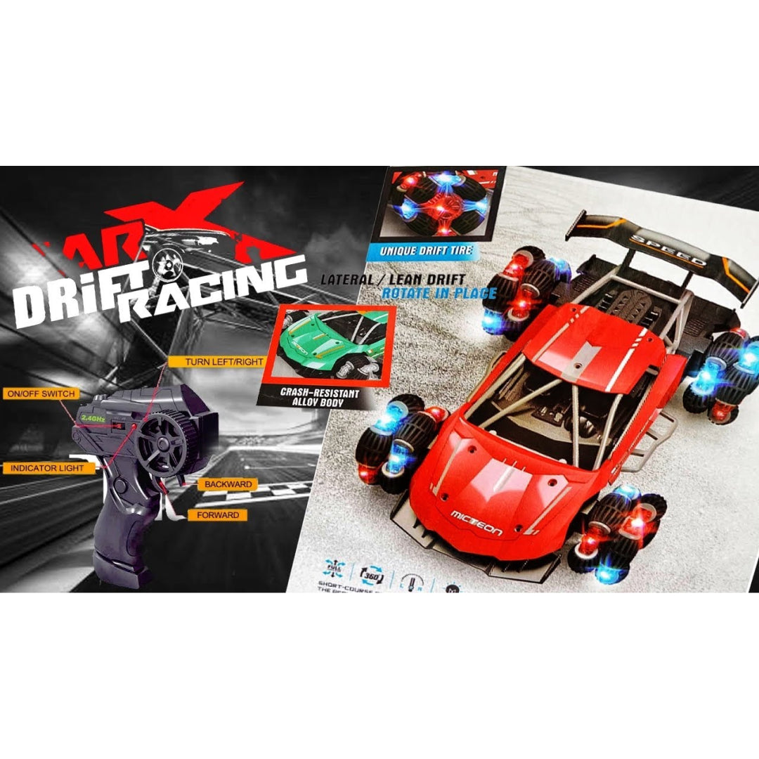 Drift Racing RC Car, Metal Body, Remote Control Car, Perfect for Thrilling Races & Exciting Adventures for Kids and Boys