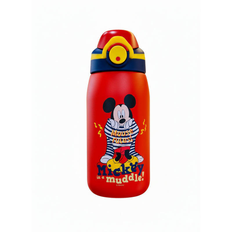 Keenbey Disney Insulated Steel Bottle – 520ml SUS316 (Mickey, Elsa, Lightning McQueen)
