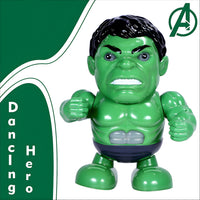 Dancing Hero Action Figure Toy – Musical & Light-Up Dancing Superhero-Inspired Toy for Kids
