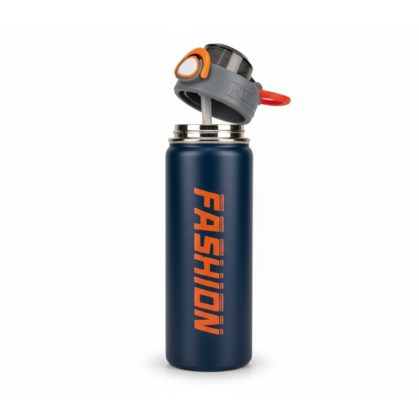 Keenbey Fashion Insulated Stainless Steel Bottle – 680ml Steel Sipper Bottle with Straw | Hot & Cold Temperature Bottle