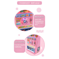 Interactive Vending Machine Toy for Kids – Lights, Sounds & Play Coins | Pretend Drink Dispenser with Beverage Cans
