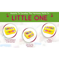 2-in-1 Xylophone &amp; Piano Musical Toy for Kids – Colorful Keys, Mallets &amp; Crisp Tones | Safe Musical Development Toy for Ages 1+
