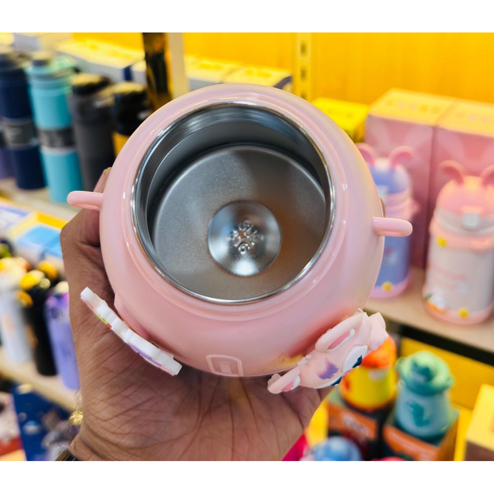 Kawaii Unicorn Kids Bottle with Straw & Strap | Cute 3D Cartoon Design | 500ml