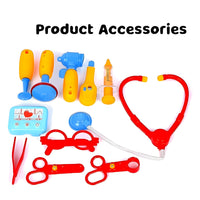 Doctor Role Play Toy Set with Convertible Trolley Suitcase & Medical Accessories – Pretend Play Kit for Kids
