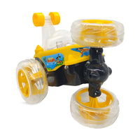Remote Control Stunt Car 360° Rotating Rolling Radio Control Race Car with Lights and Music for Kids Girls Boys
