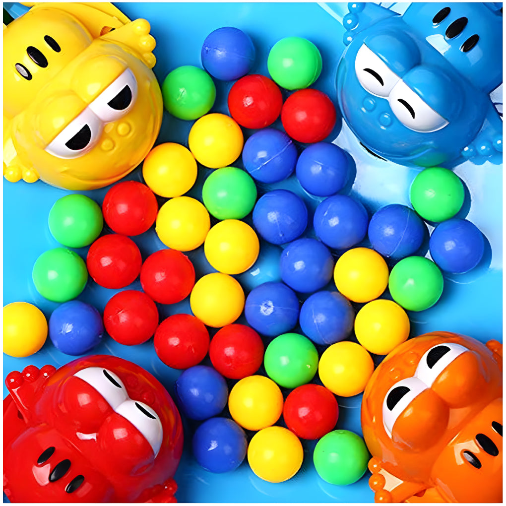 Frog Eat Beans 4 Players Game | Indoor Hungry Frog Eating Beans Games, Interactive Game Toy, Multiplayer Board Games for Kids & Family Board Games
