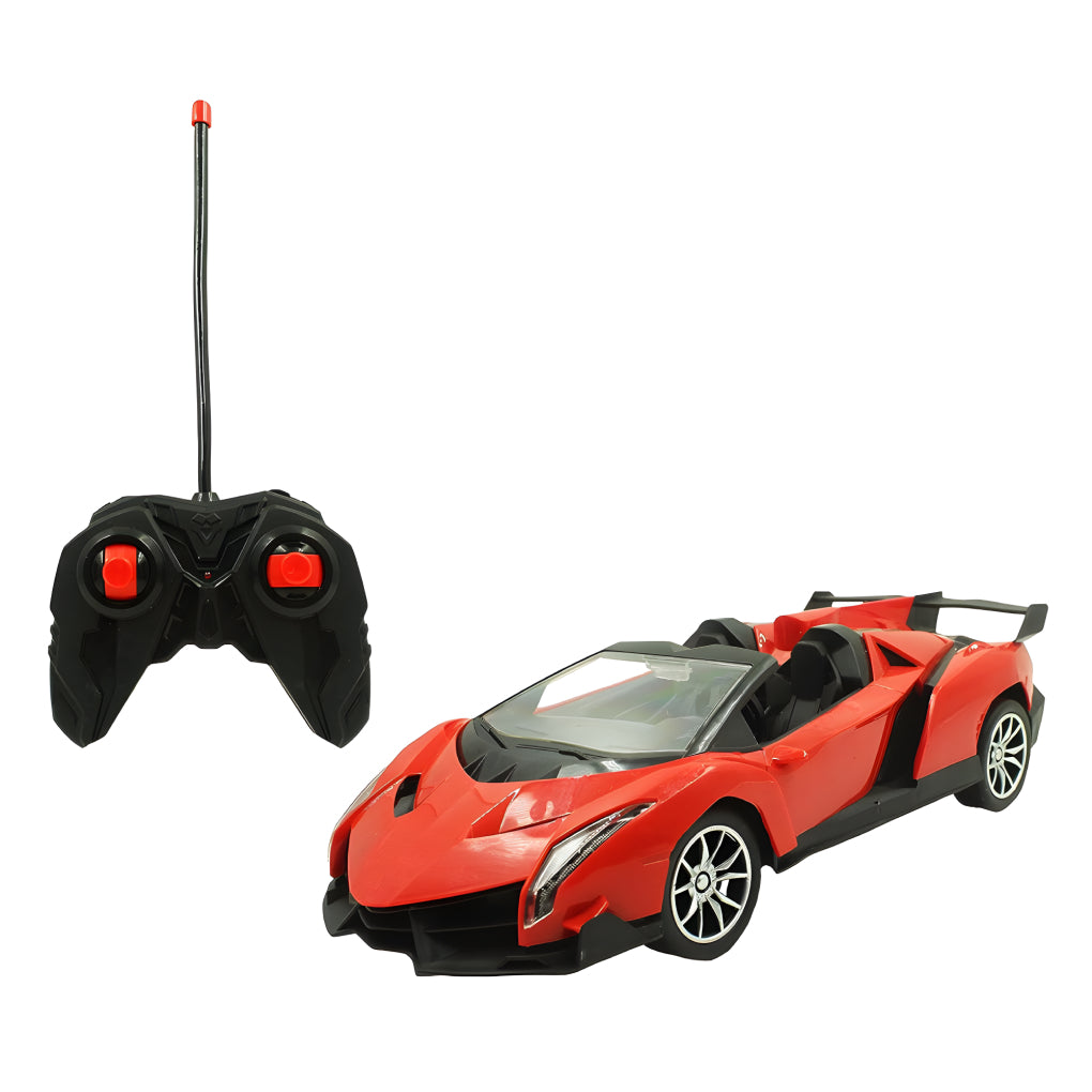 Emulation Remote Control Car 4 Channel High Speed Wireless Car with Led Light Toys Car for Kids, Children's, Boys