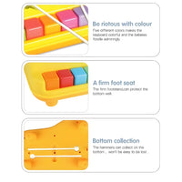 2-in-1 Xylophone &amp; Piano Musical Toy for Kids – Colorful Keys, Mallets &amp; Crisp Tones | Safe Musical Development Toy for Ages 1+
