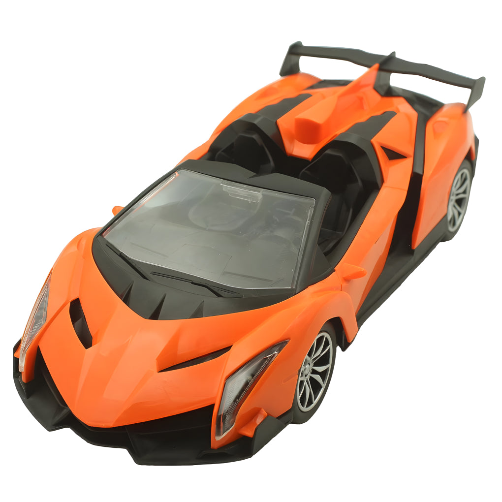 Emulation Remote Control Car 4 Channel High Speed Wireless Car with Led Light Toys Car for Kids, Children's, Boys