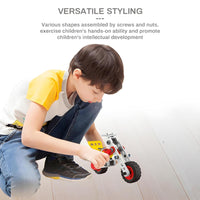 3-in-1 DIY STEAM Building Toy Set – 74-Piece Motorbike & Helicopter Construction Kit for Kids (Flexible Parts, Ages 5+)
