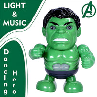 Dancing Hero Action Figure Toy – Musical & Light-Up Dancing Superhero-Inspired Toy for Kids
