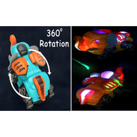 360° Rotating Mechanical Elephant Toy for Kids – Lights, Music & Universal Wheels (Ages 3+)
