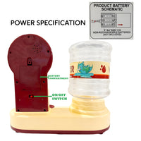 Touch Water Dispenser Toy for Kids – Real Water Simulation with Lights, Sound & Timer | Interactive Role Play Kitchen Toy for Ages 3+

