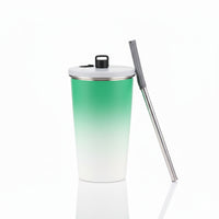 Gradient Insulated Steel Tumbler | 600ml | Double Wall | Hot & Cold | Premium Design
