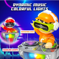 DJ Coco Dancing Robot Toy for Kids – Musical Light-Up Sound Toy with Bump & Go Action | Fun Battery-Operated Gift for Boys & Girls
