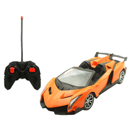 Emulation Remote Control Car 4 Channel High Speed Wireless Car with Led Light Toys Car for Kids, Children's, Boys