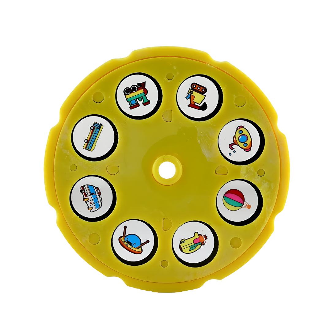 Kids Projector Drawing Table Set – Interactive Art & Tracing Toy with Lights, 24 Slide Patterns, Markers & Drawing Book