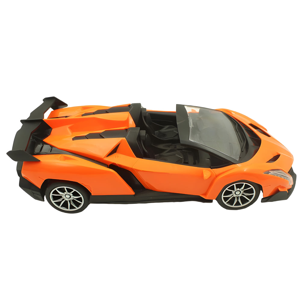 Emulation Remote Control Car 4 Channel High Speed Wireless Car with Led Light Toys Car for Kids, Children's, Boys