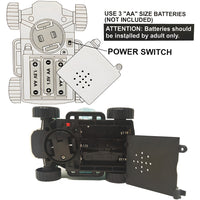 09 Future Musical &amp; Flashing Light Stunt Car Toy – 360° Rotating Action, Lights and Music
