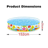 Inflatable Pool for Kids & Toddlers – Summer Garden Bathtub (2–10 ft)
