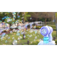 Automatic Bubble Gun for Kids – Leak-Proof Space Bubble Blower with LED Lights | Fun Bubble Maker Toy for Boys & Girls
