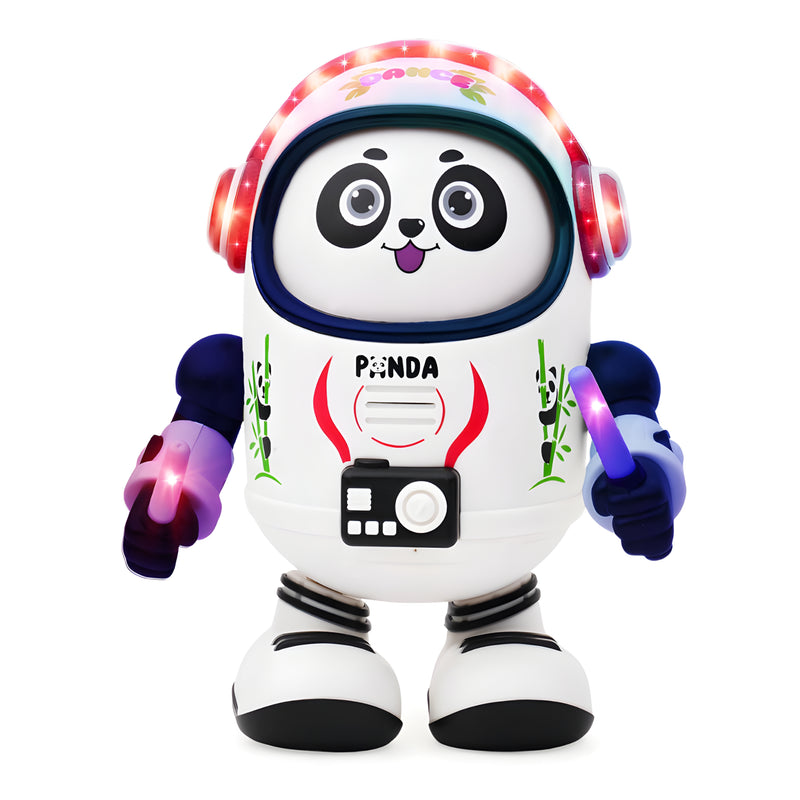 Musical Dancing Space Duck & Panda Toy with Lights – Fun Interactive Gift for Toddlers & Kids