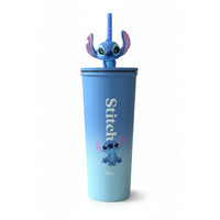 Angel & Stitch Insulated Steel Tumblers | 710ml | Cute Cartoon Design | Leak-Proof
