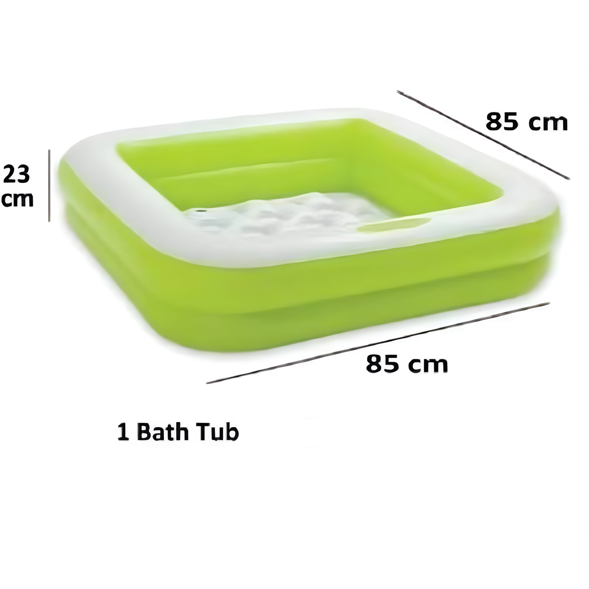 Inflatable Pool for Kids & Toddlers – Summer Garden Bathtub (2–10 ft)