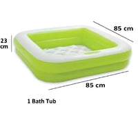 Inflatable Pool for Kids & Toddlers – Summer Garden Bathtub (2–10 ft)
