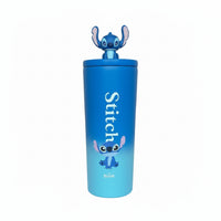 Angel & Stitch Insulated Steel Tumblers | 710ml | Cute Cartoon Design | Leak-Proof
