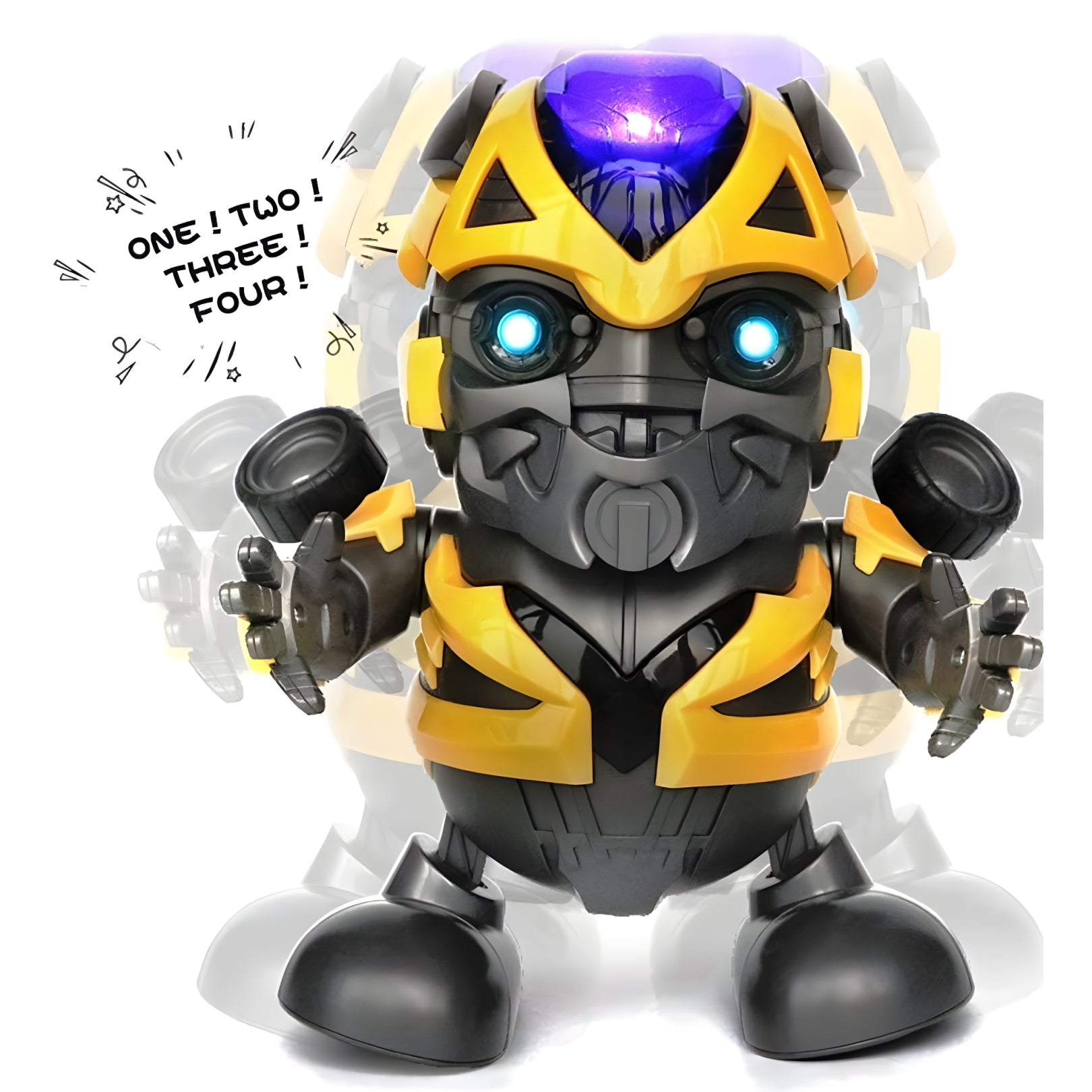 Dancing Hero Action Figure Toy – Musical & Light-Up Dancing Superhero-Inspired Toy for Kids