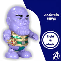 Dancing Hero Action Figure Toy – Musical & Light-Up Dancing Superhero-Inspired Toy for Kids
