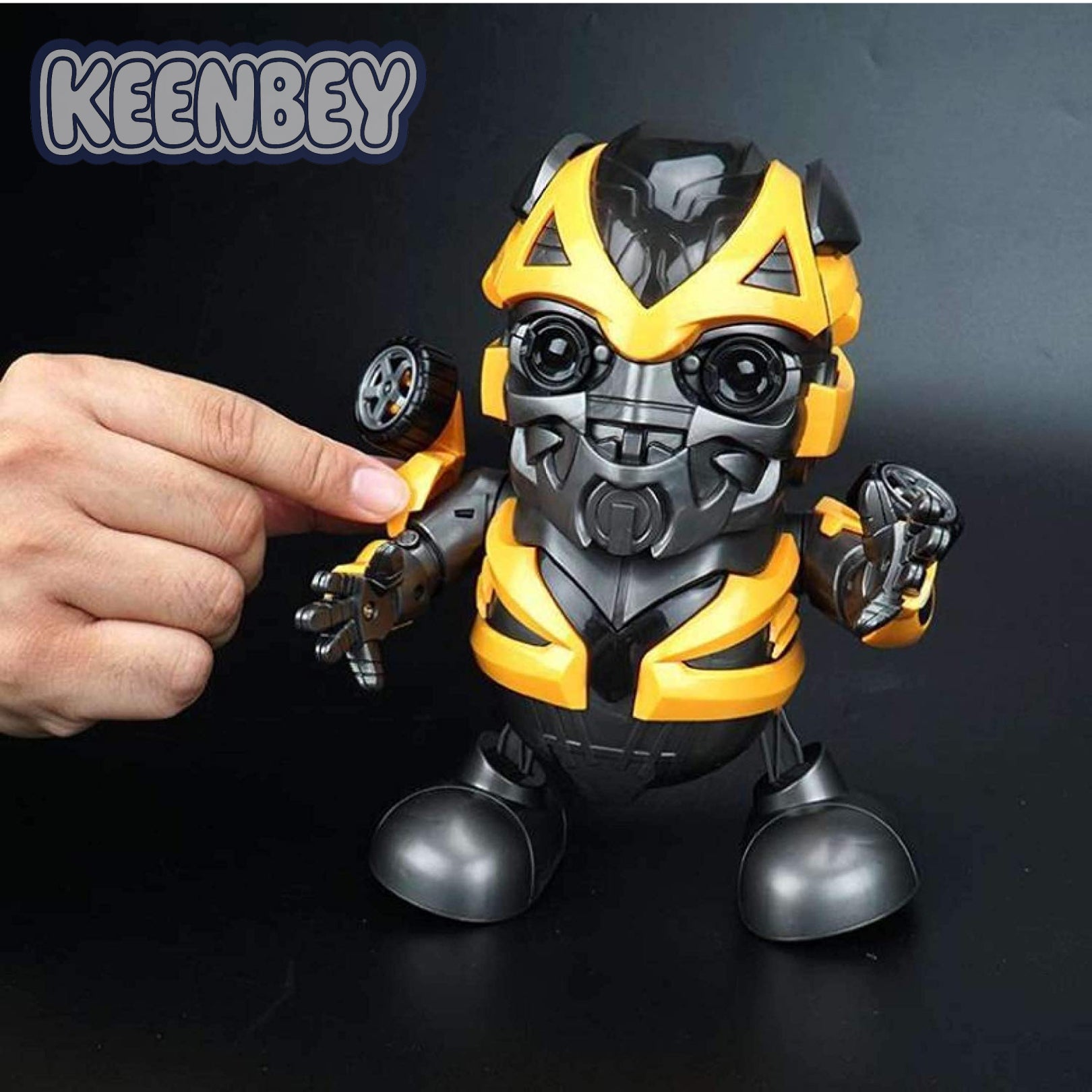 Dancing Hero Action Figure Toy – Musical & Light-Up Dancing Superhero-Inspired Toy for Kids