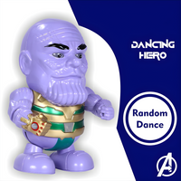 Dancing Hero Action Figure Toy – Musical & Light-Up Dancing Superhero-Inspired Toy for Kids
