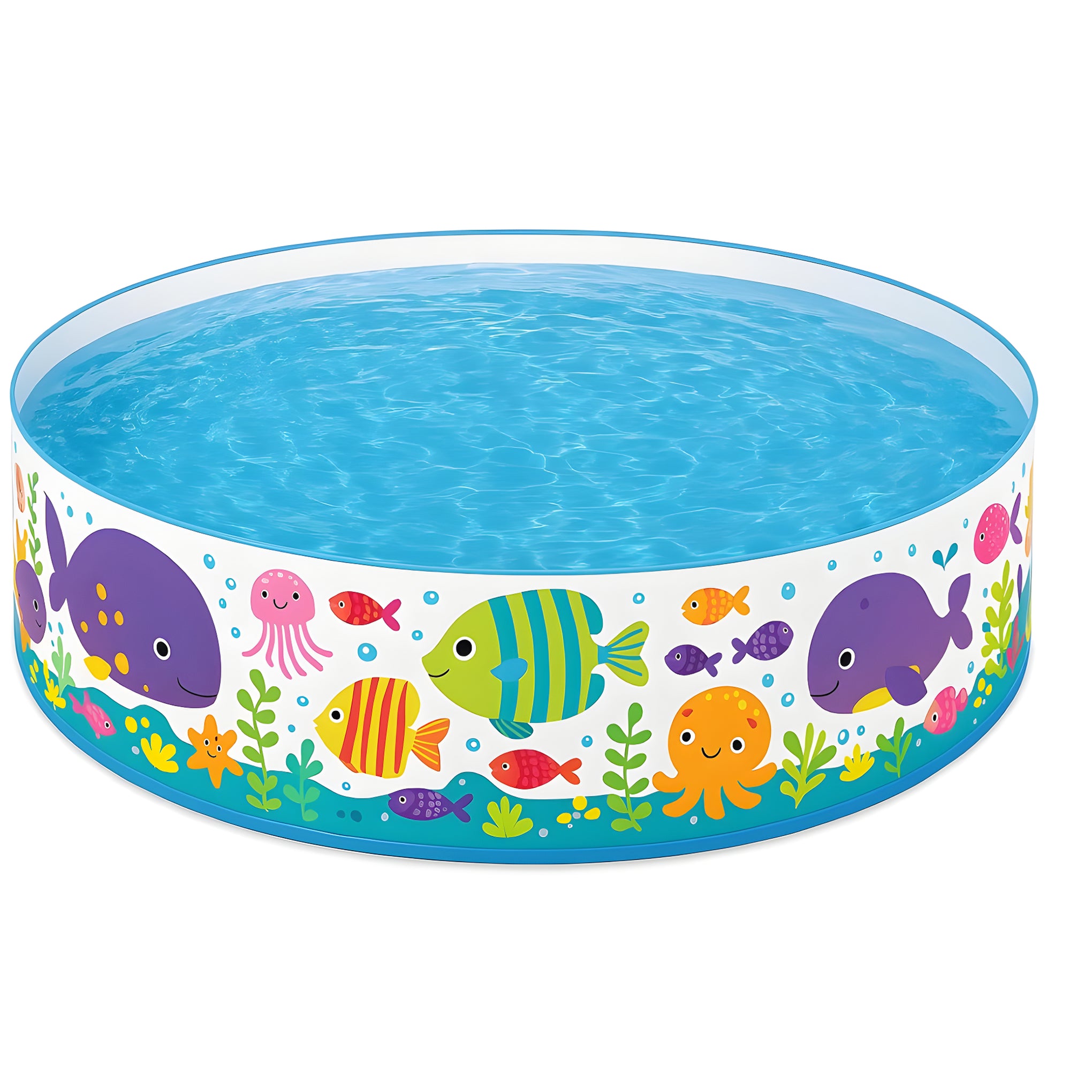 Inflatable Pool for Kids & Toddlers – Summer Garden Bathtub (2–10 ft)