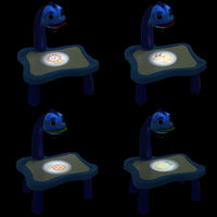 Kids Projector Drawing Table Set – Interactive Art & Tracing Toy with Lights, 24 Slide Patterns, Markers & Drawing Book
