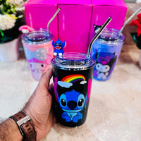 Insulated Stainless Steel Tumbler with Straw - 400ml
